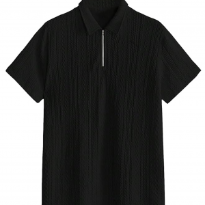 Men's Jacquard Chain Polo Shirt